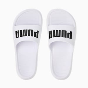 Divecat V2 Lite Unisex Slides, Puma White-Puma Black, extralarge-IND