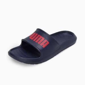 Divecat V2 Lite Slides, Peacoat-High Risk Red, extralarge-IND