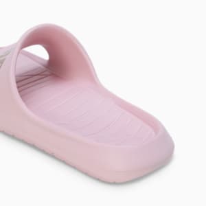 Divecat V2 Lite Unisex Slides, Chalk Pink-Puma Team Gold, extralarge-IND