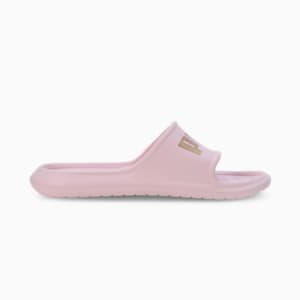 Divecat V2 Lite Unisex Slides, Chalk Pink-Puma Team Gold, extralarge-IND