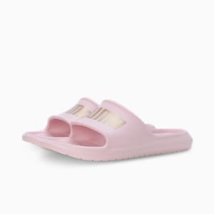 Divecat V2 Lite Slides, Chalk Pink-Puma Team Gold, extralarge-IND