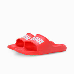 Divecat V2 Lite Unisex Slides, Active Red-PUMA White, extralarge-IND