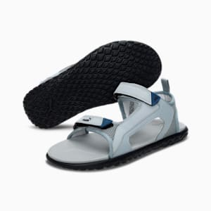 Cruise Comfort V1 Unisex Sandals, Quarry-Intense Blue-Puma Black, extralarge-IND