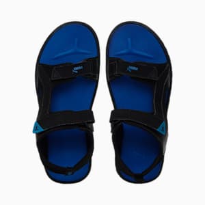 Cruise Comfort V1 Men's Sandals, PUMA Black-Vallarta Blue