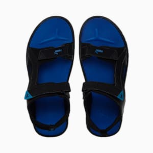 Cruise Comfort V1 Unisex Sandals, PUMA Black-Vallarta Blue
