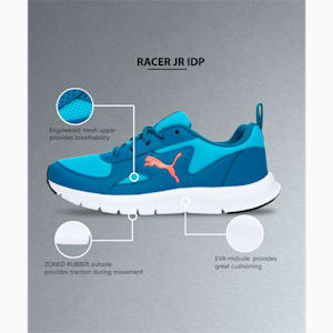 Runner Youth Sneakers, Digi-blue-Dresden Blue-Fusion Coral, extralarge-IND