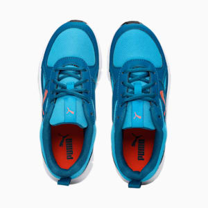 Runner Kid's Sneakers, Digi-blue-Dresden Blue-Fusion Coral