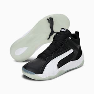 Rebound Future Evo Sneakers, Puma Black-Puma White, extralarge-IND