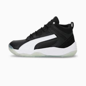 Rebound Future Evo Sneakers, Puma Black-Puma White, extralarge-IND