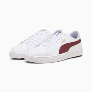 Serve Pro Lite Sneakers, PUMA White-Dark Jasper-PUMA Gold, extralarge