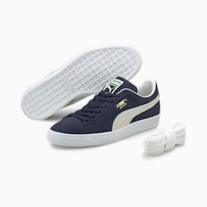 Suede Classic XXI Unisex Sneakers, Peacoat-Puma White, extralarge-IND