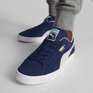 Suede Classic XXI Sneakers, Peacoat-Puma White, extralarge