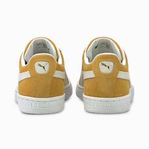 Zapatos deportivos de gamuza Classic XXI, Honey Mustard-Puma White, extragrande