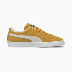 Suede Classic XXI Sneakers, Honey Mustard-Puma White, extralarge-IND