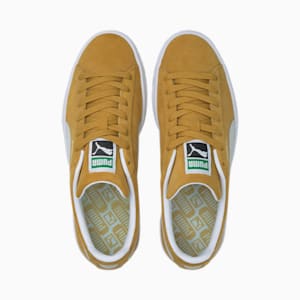 Suede Classic XXI Sneakers, Honey Mustard-Puma White, extralarge
