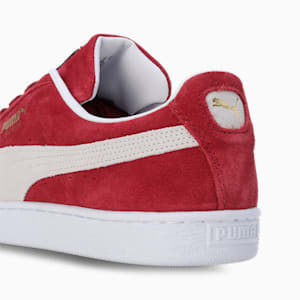 Suede Classic XXI Unisex Sneakers, Cabernet-Puma White, extralarge-IND