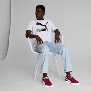 Suede Classic XXI Sneakers, Cabernet-Puma White, extralarge