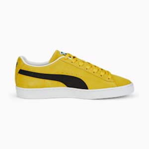 Zapatos deportivos de gamuza Classic XXI para hombres, Sun Ray Yellow-Puma Black-Puma White