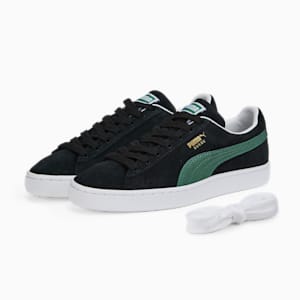 スウェード クラシック XXI ユニセックス スニーカー, Puma Black-Deep Forest-Puma White