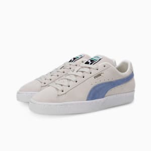 Suede Classic XXI Unisex Sneakers, Warm White-Intense Lavender-PUMA White, extralarge-IND
