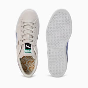 Suede Classic XXI Unisex Sneakers, Warm White-Intense Lavender-PUMA White, extralarge-IND