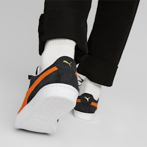 Zapatos deportivos de gamuza Classic XXI para hombres, PUMA Black-Cayenne Pepper-PUMA White