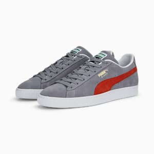 Suede Classic XXI Unisex Sneakers, Gray Tile-Warm Earth-PUMA White, extralarge-IND