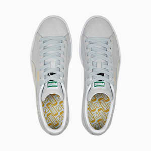 Sneakers Suede Classic XXI, Platinum Gray-PUMA White