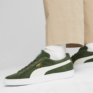 Tenis Suede Classic XXI Hombre, Myrtle-PUMA White, extralarge