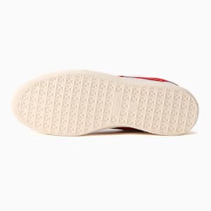 バスケット ビンテージ スニーカー ユニセックス, Puma White-High Risk Red