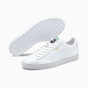 Basket Classic XXI Men's Sneakers, Puma White-Puma White, extralarge-IND