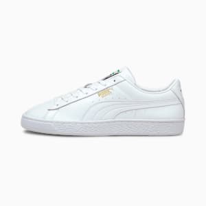 Basket Classic XXI Men's Sneakers, Puma White-Puma White, extralarge