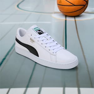 Basket Classic XXI Men's Sneakers, Puma White-Puma Black, extralarge-IND