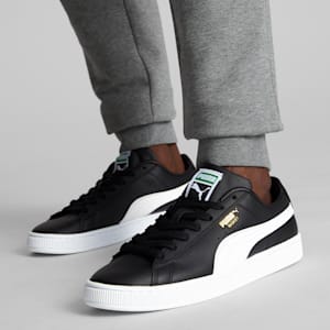 Basket Classic XXI Men's Sneakers, Puma Black-Puma White, extralarge