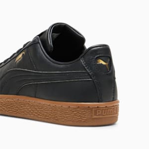 Basket Classic XXI Men's Sneakers, PUMA Black-PUMA Black-PUMA Gold, extralarge-IND