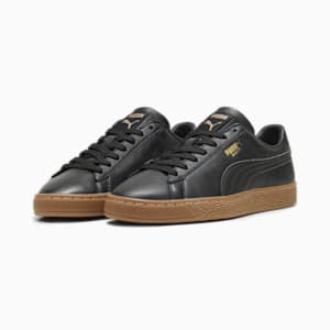 Basket Classic XXI Men's Sneakers, PUMA Black-PUMA Black-PUMA Gold, extralarge