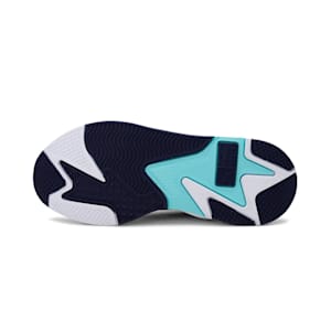 RS-X³ Hard Drive Shoes, Puma White-Angel Blue