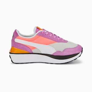 Cruise Rider Women's Sneakers, Glacier Gray-Sunset Glow