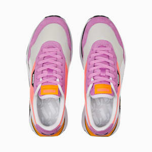 Cruise Rider Women's Sneakers, Glacier Gray-Sunset Glow