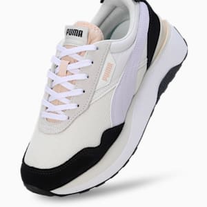 Cruise Rider Silk Women's Shoes, Warm White-Spring Lavender-PUMA Black, extralarge-IND