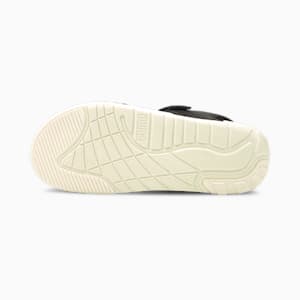 SOFTRIDE Unisex Sandals, Puma Black-Marshmallow, extralarge-IND