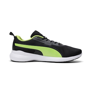Pacer Styx Men's Running Sneakers, Puma Black-Limepunch-Puma White, extralarge-IND