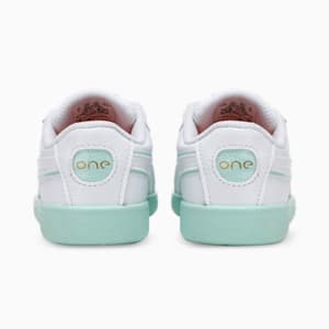 Basket Classic One8 V2 Kid's Sneakers, Puma White-Mist Green, extralarge-IND