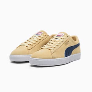 Suede Classic USA Flagship Sneakers, Chamomile-Club Navy-Puma Team Gold, extralarge