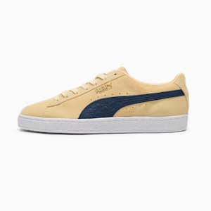 Suede Classic USA Flagship Sneakers, Chamomile-Club Navy-Puma Team Gold, extralarge