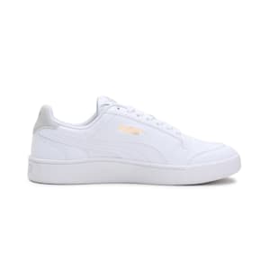 Shuffle Youth Sneakers, Puma White-Puma White-Gray Violet-Puma Team Gold, extralarge-IND