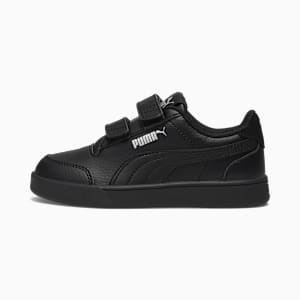 Tenis Shuffle para niños, Puma Black-Puma Black-Puma Silver, extralarge