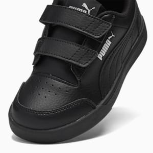 Tenis casuales Shuffle para niños, Puma Black-Puma Black-Puma Silver, extralarge