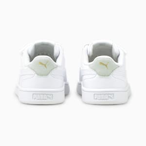 Chaussures de sport Shuffle V pour tout-petits, Puma White-Puma White-Gray Violet-Puma Team Gold, extralarge