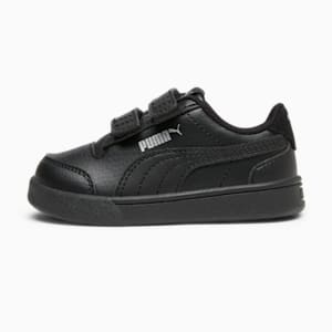 Tenis Shuffle para bebés, Puma Black-Puma Black-Puma Silver, extralarge